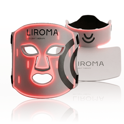 LIROMA GLOW® LED - Lysterapi ansigtsmaske med Infrarød og Rødt lys